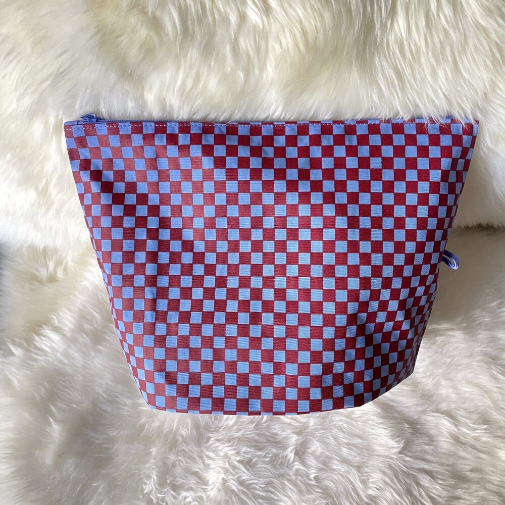 NWOT Baggu Go Pouch Large - Jewel Checks